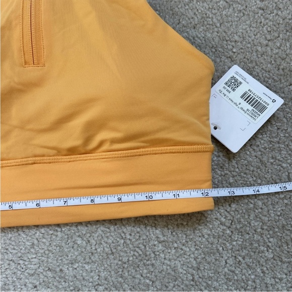 1-13 NWT Size 6 Lululemon Energy High Neck Longline Bra Zip MGDM - Picture 4 of 5